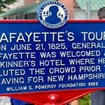 Lafayette's Tour Marker Reading MA