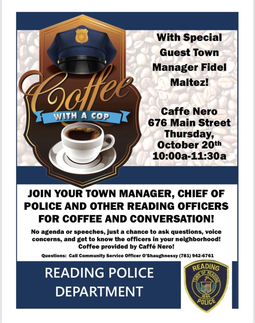 Coffee with a Cop Reading MA