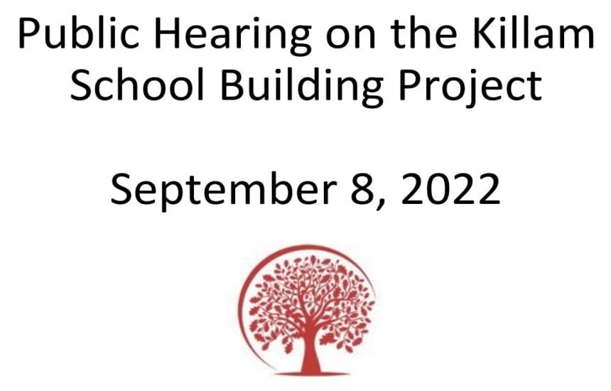 Public Hearing on Killam