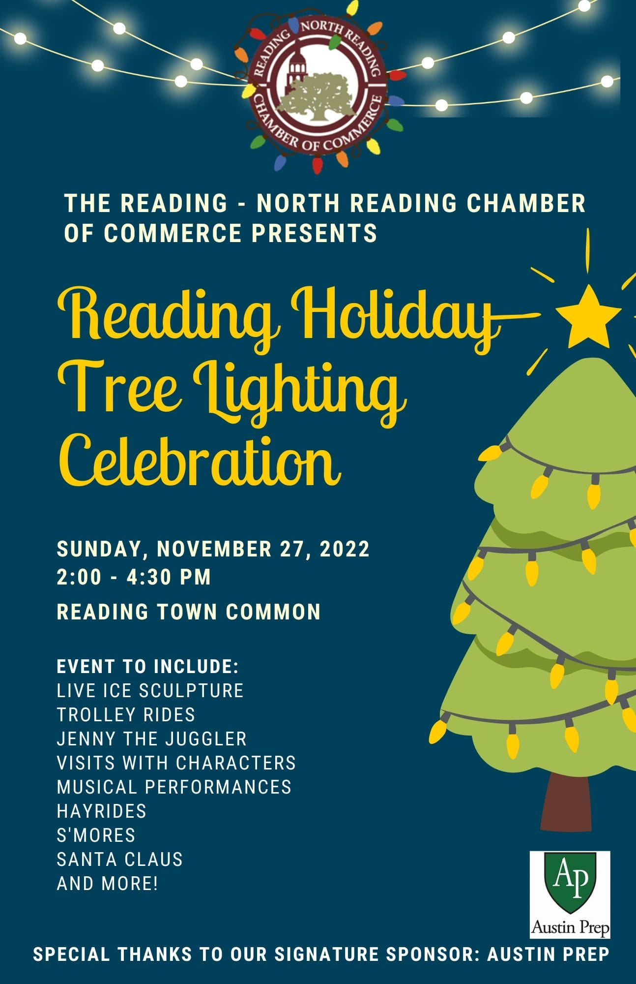 Reading Chamber Tree Lighting