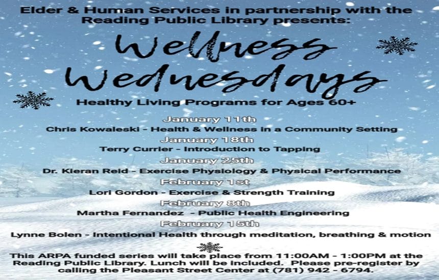 Wellness Wednesday Flyer Reading MA