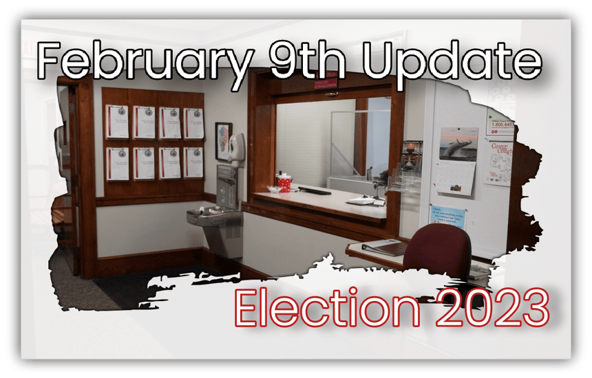 February 9th Election Update Reading, MA