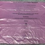 30lb overflow trash bags to be sold for accommodating excess trash over 65 gallons.