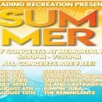 Reading Rec Summer Concerts 2023