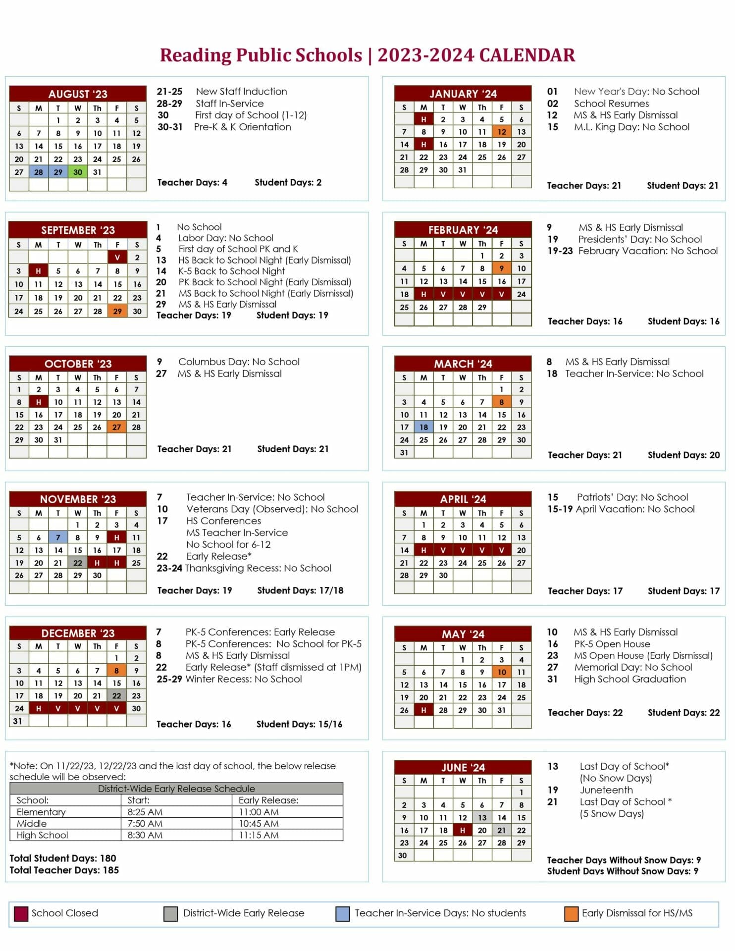 2024 2025 Rps School Calendar Candi Corissa
