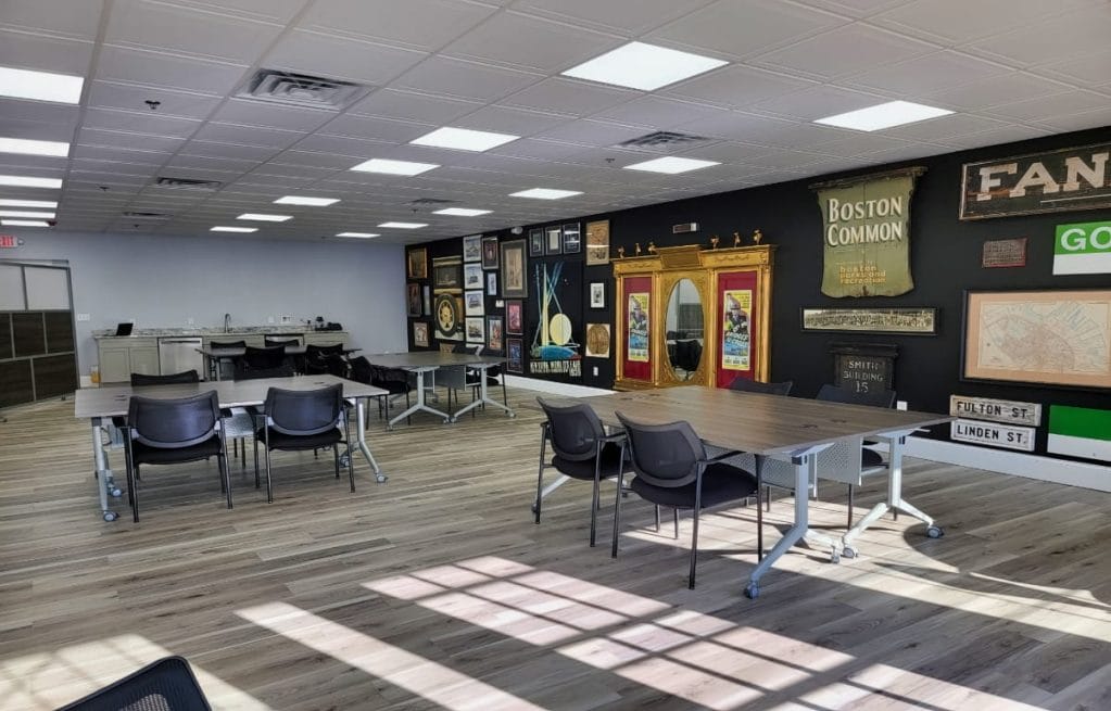 An inside look at the Writers’ Collaborative Learning Center on 2 Haven Street.