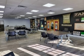 An inside look at the Writers’ Collaborative Learning Center on 2 Haven Street.
